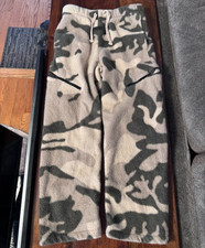 Fear Of God Essentials Polar Fleece Pant Camo Youth Size 6/7