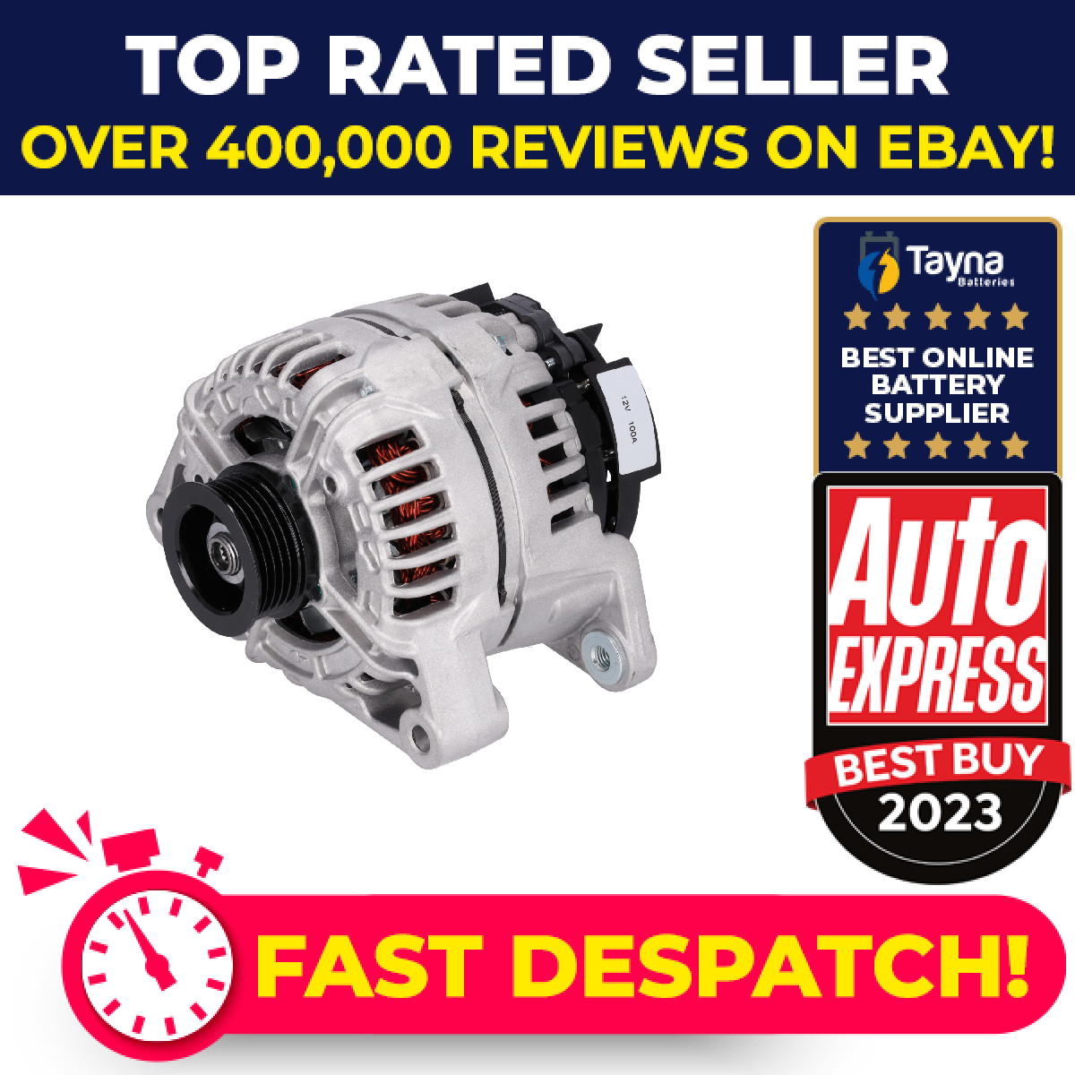 Alternator fits OPEL ASTRA G, H 1.4 04 to 12 009200958 09200958 093175793 Febi