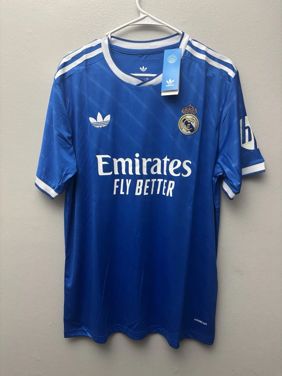 Real Madrid Blue Size XL International Club Soccer Fan Apparel and