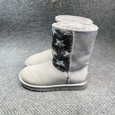 Ugg Classic Short Sequin Grey Boots Size 5 Women  s