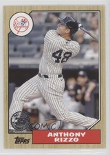 2022 Series 1 1987 Topps Baseball 35th Anniversary Anthony Rizzo #T87-58 0nr3
