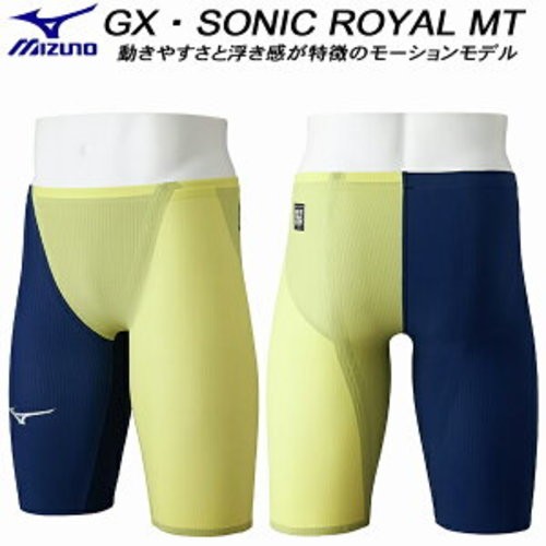 MIZUNO GX SONIC Royal MT Mens XL size Swimsuits N2MBD002 Navy