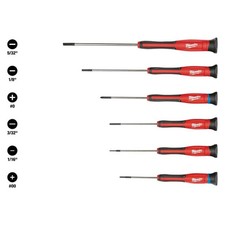 Milwaukee Precision Phillips Screwdriver Set 6-Piece 