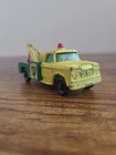 MATCHBOX #13 YELLOW GREEN BP DODGE WRECK TOW TRUCK 1/64 ENGLAND Lesney