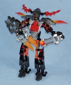 Lego Hero Factory 2235 FIRE LORD Villain Warrior - Complete with All Weapons