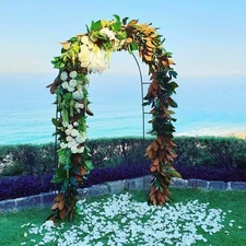 7.5ft Metal Garden Arch Wedding Bridal Prom Party Flower Decor Arch US STOCK