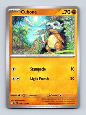 Pokemon Cubone 076/159 Journey Together Common LP