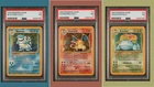 Charizard Blastoise Venusaur Holo PSA 7 WOTC 1999 Pokemon Base Set Unlimited