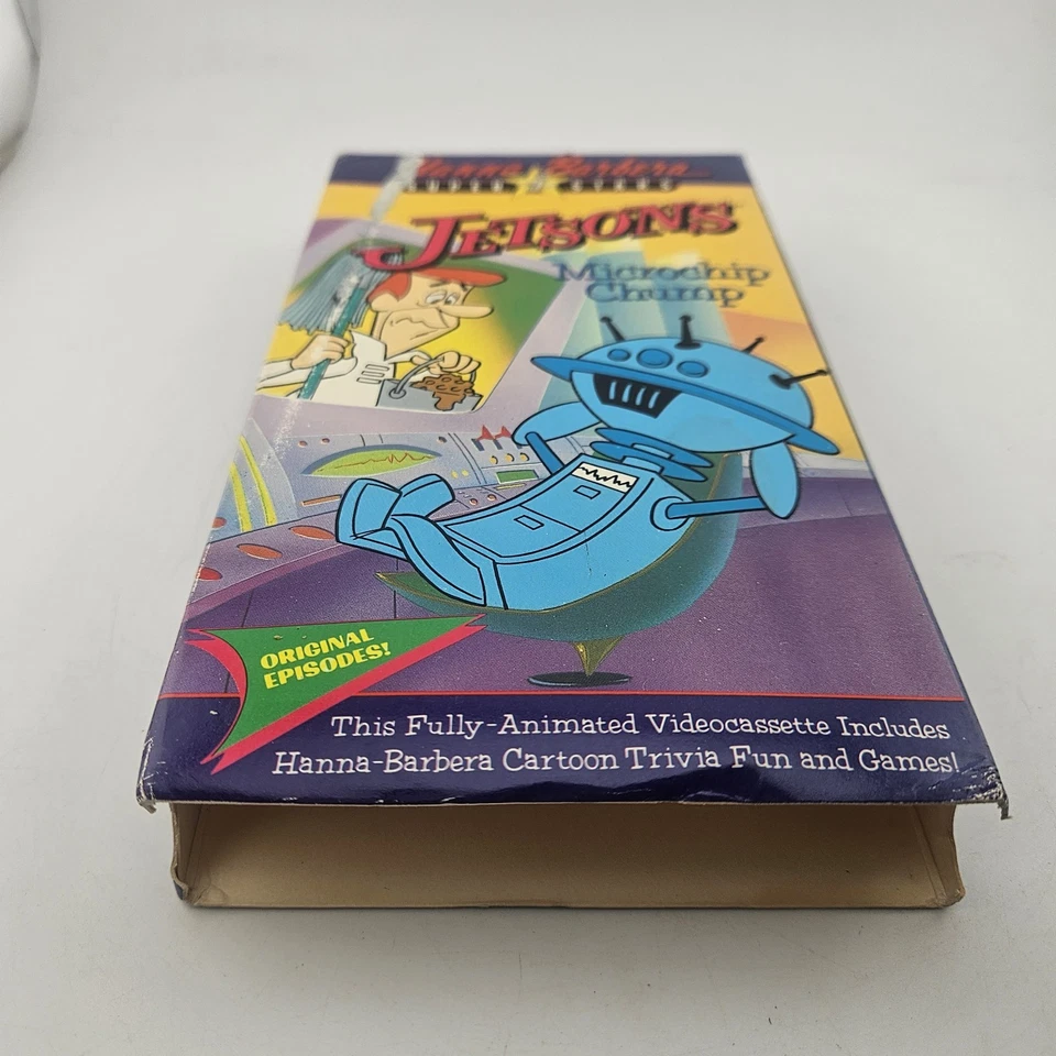 Jetsons Microchip Chump VHS 1990 - Hanna Barbera - Aninamted **Buy2Get1Free** - Image 4 of 4