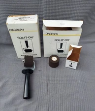 Diagraph Rol-it-on Stencil System Roller Handle W/ 6 Pc Replacement Pads 