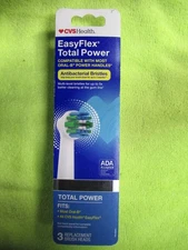 NEW ~CVS Health Replacement Brushheads 3-Pack MSRP $24.29 ~fits ORAL-B & CVS.