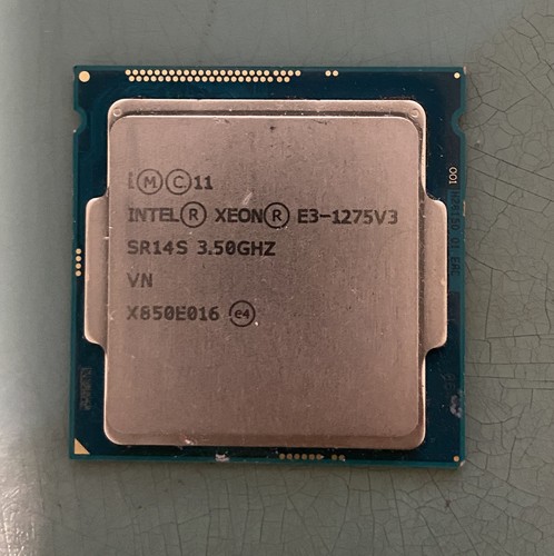Intel Xeon E3-1275 V3 SR14S 3.5GHz Quad Core CPU Processor