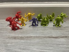 11 VINTAGE Matchbox Monster in My Pocket Series 4 Scary Action Figures Lot