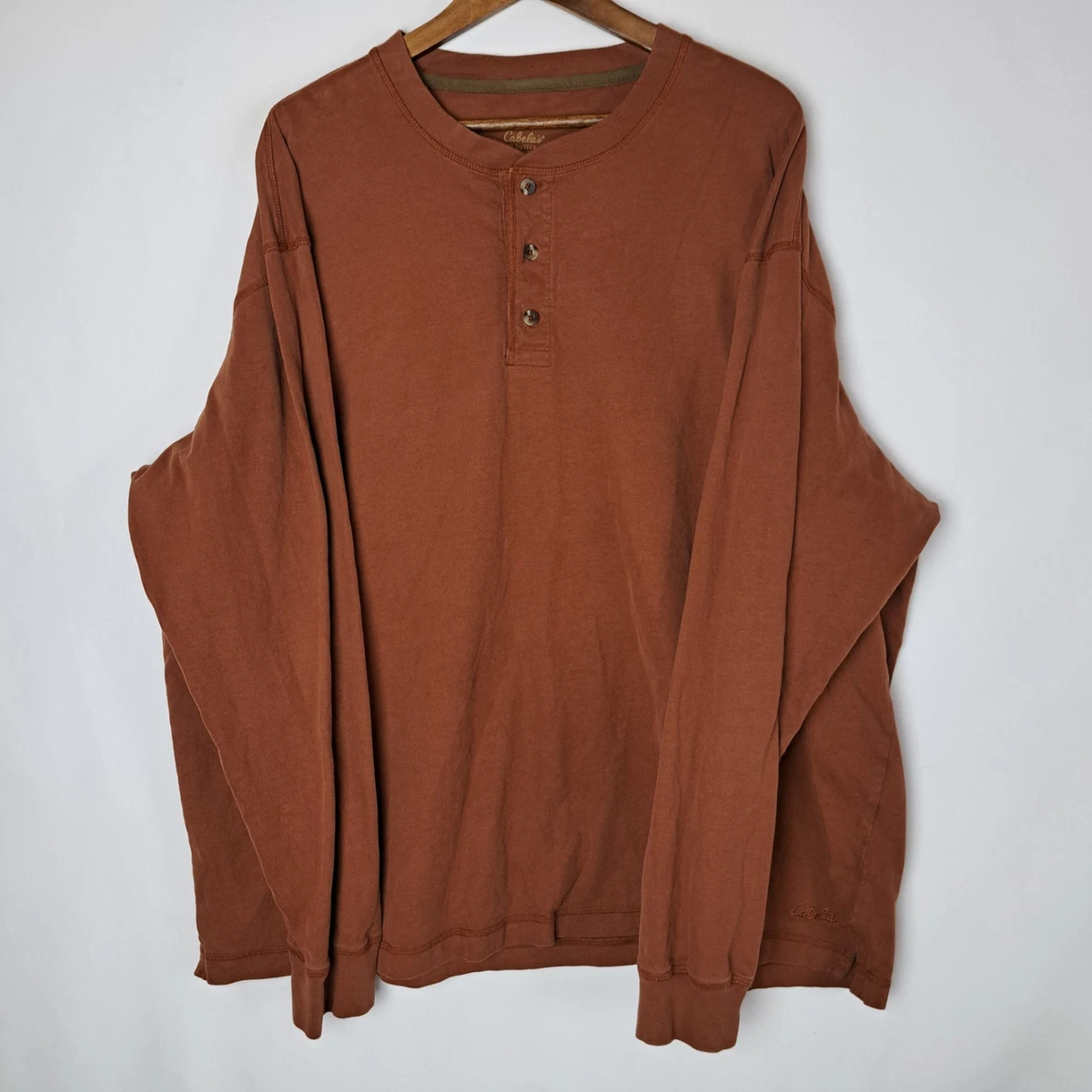 Chemise homme vintage années 90 Cabelas manches longues à Chemise homme vintage années 90 Cabelas manches longues à
