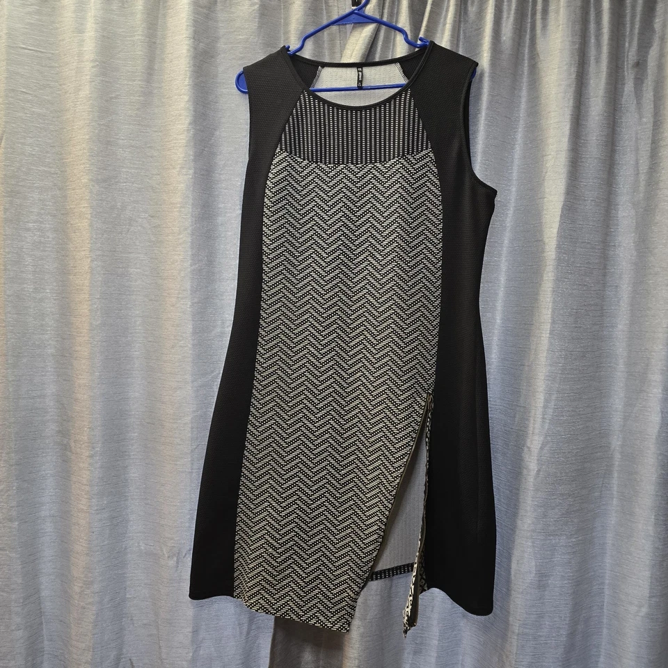 Smash! Mini Vestido Bodycon Vintage Mod Anos 60 Retrô, Punk, Gótico Macio, Tamanho XL - Imagem 2 de 4