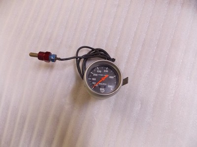 AutoMeter SportComp 2-5/8'' Oil Temperature Gauge, 140 to 280 Degrees
