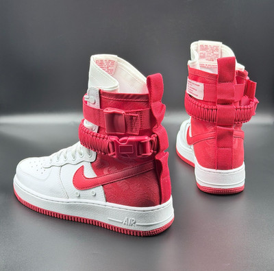Size 7 - Nike SF Air Force 1 High University Red