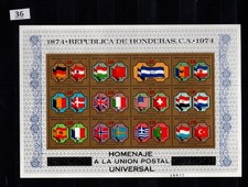 / HONDURAS 1974 - MNH - FLAGS