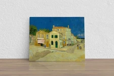 Vincent van Gogh "Vincents House in Arles" Canvas Print Wall Art Home Decor