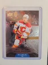 2023-24 Upper Deck #BD-20 Mikael Backlund 2007-08 Black Diamond Retro Flames
