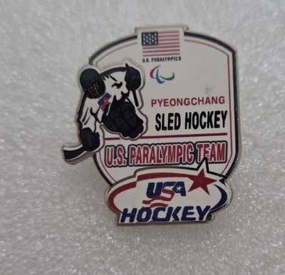 PYEONGCHANG  2018 TEAM  USA  PARALYMPIC  SLED HOCKEY  NOC PIN 