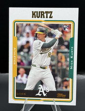 2025 TOPPS ARCHIVES BASEBALL NICK KURTZ ROOKIE CARD #213 ATHLETICS!!