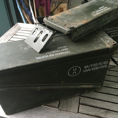 Alte Armeekisten Eisen 2 STÜCK - Bild 6 von 6