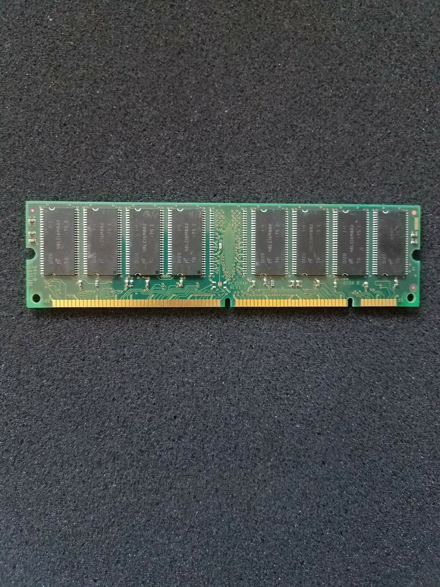 pcメモリー MT16LD464AG- 6 X COMPUTER MEMORY MODULE 168 PIN LOT OF 100