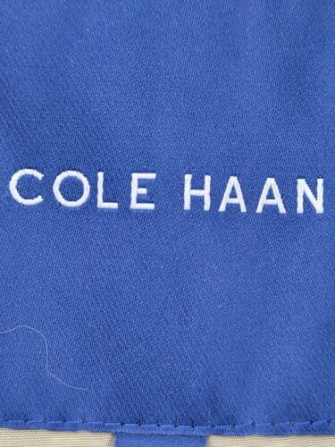 Cole Haan Jacket Womens Small Gold Zip Up Hooded Pockets Lightweight Coat - Picture 4 of 9