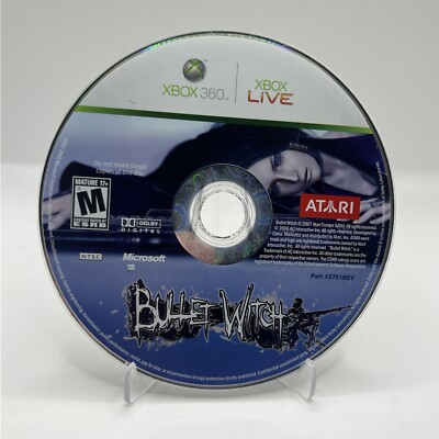 Bullet Witch (Microsoft Xbox 360, 2007) Disc Only Tested Works