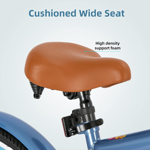 20" 24" 26" Beach Cruiser Bike for Girls, Boys, Mens and Womens, Single Speed Ki - Picture 4 of 9