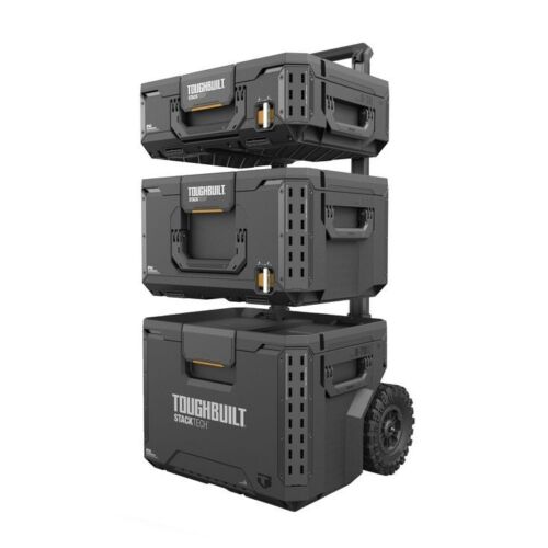 Caja de herramientas móvil Toughbuilt solución de almacenamiento rodante de 3 piezas resistente - Imagen 6 de 10