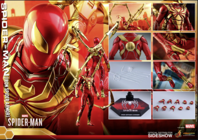 Hot Toys - Spider Man - Iron Spider Armor | eBay