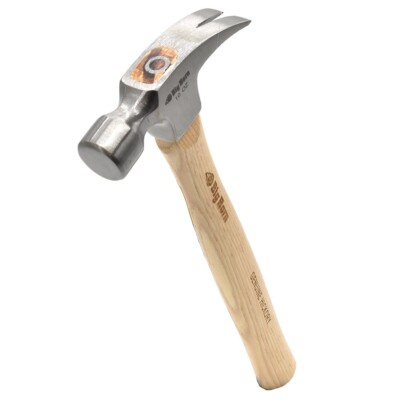 Big Horn 15126 10 Oz Claw Hammer with Hickory Straight Handle | eBay