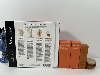 4pc SULWHASOO Cult Classic Icons Trial Kit Daily Essentials MFG