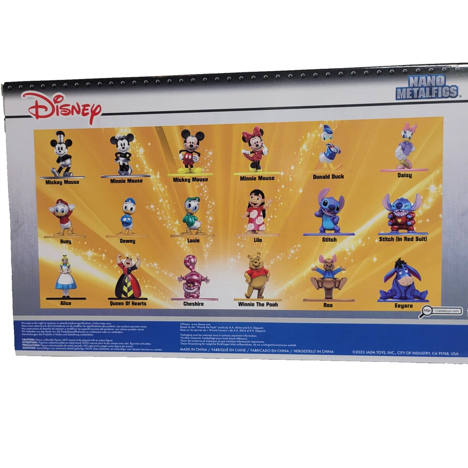 Disney Nano Metalfigs 18 Pack Serie 1 Die Cast Figuras SELLADAS NUEVAS Todas Tus Favoritas Foto 2 de 4