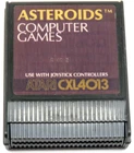 ASTEROIDS (Atari 400/800/XL/XE, 1981) By Atari (Cartridge Only) NTSC