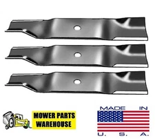 3 LAWN MOWER BLADES FOR CUB CADET TANK 48" CUT 01005336 02005017 942-04417 