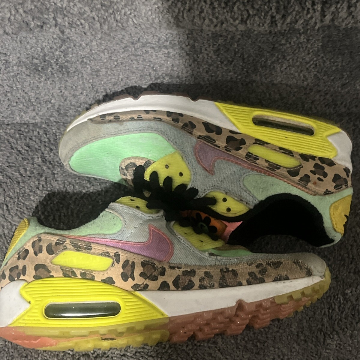 nike air max lx 90 illusion green