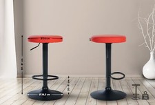 Barhocker Ponte Kunstleder Höhenverstellbarer Tresenstuhl Theken Hocker 360°