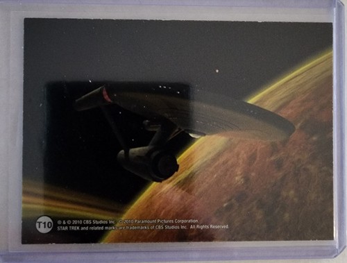 STAR TREK THE QUOTABLE MOVIES TRANSITIONS T10 ENTERPRISE SHIP REWARDS EXCLUSIVE - Picture 2 of 2