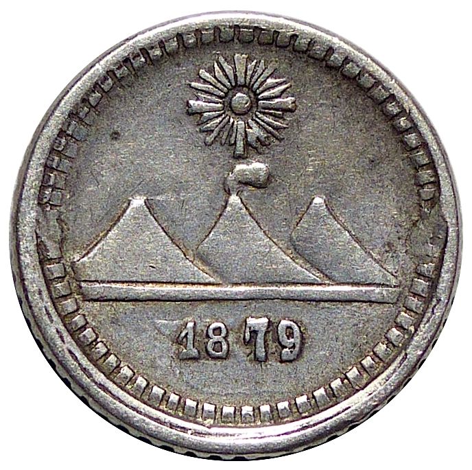 GUATEMALA 1/4 Real 1879 - Photo 2/2