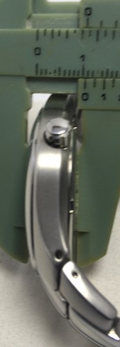 CITIZEN,MENS,STEEL,BLACK DIAL,quartz,wr100m,NEW OLD STOCK,free shipping. - Picture 10 of 12