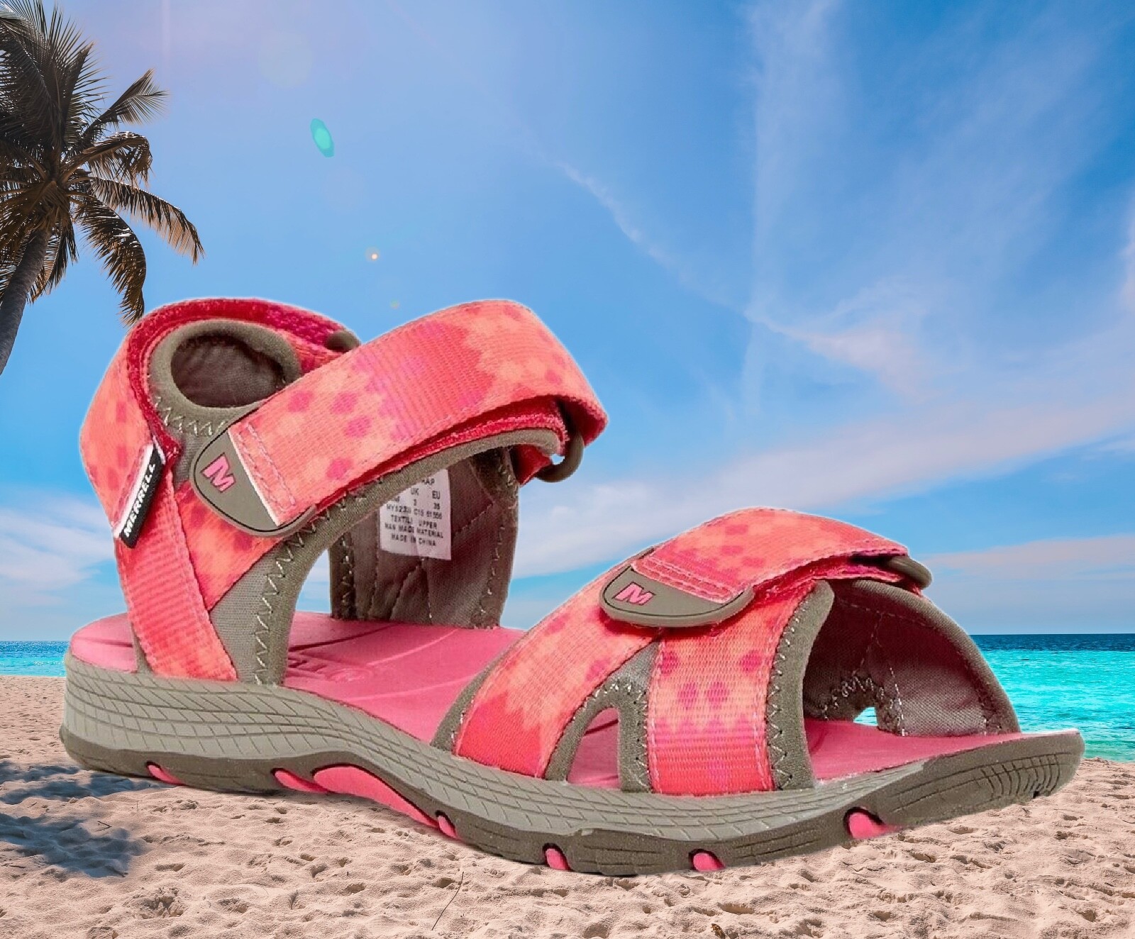 Sandali sportivi versatili MERRELL taglia 6 donna 7 giovanili scarpe acqua idrofobe