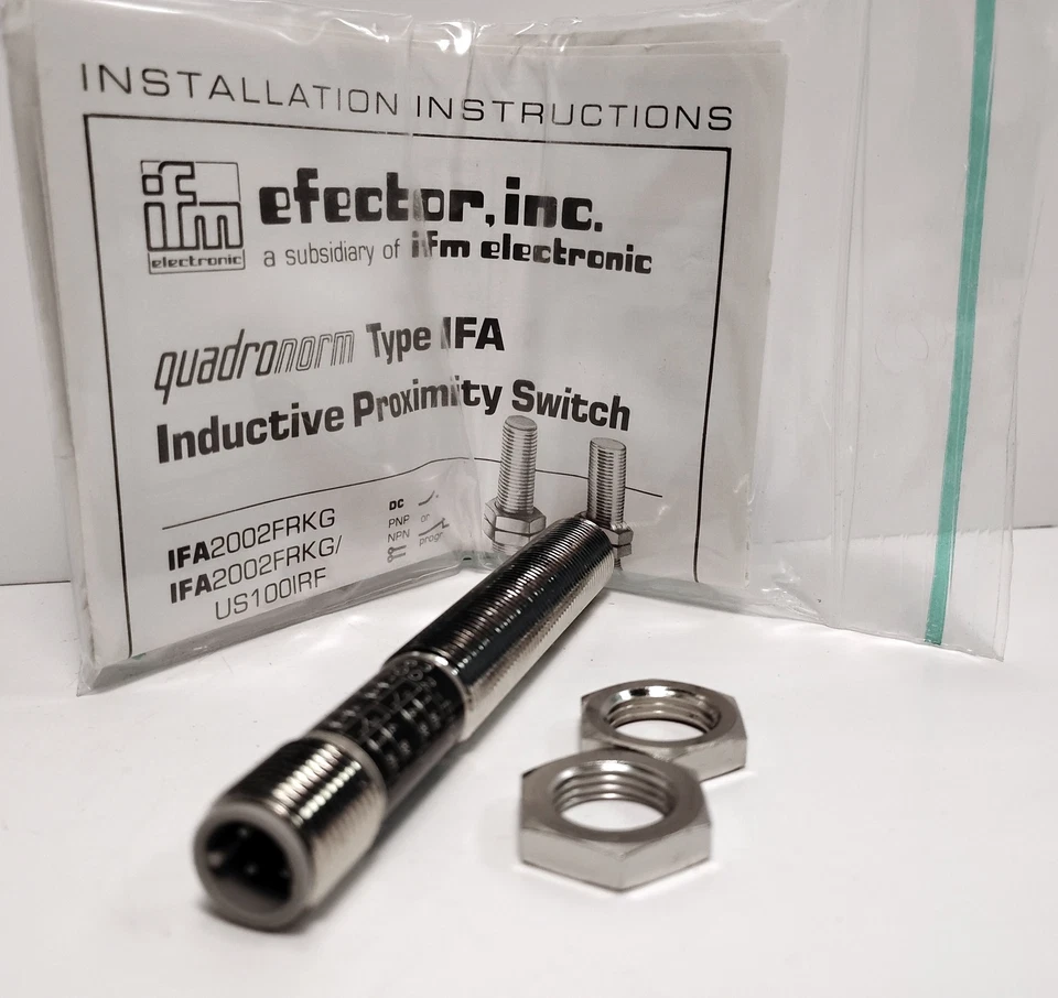 Efector IFA2002-FRKG/US-100-IRF IF5763 10-55 V DC Inductive Proximity Sensor - Image 2 of 3