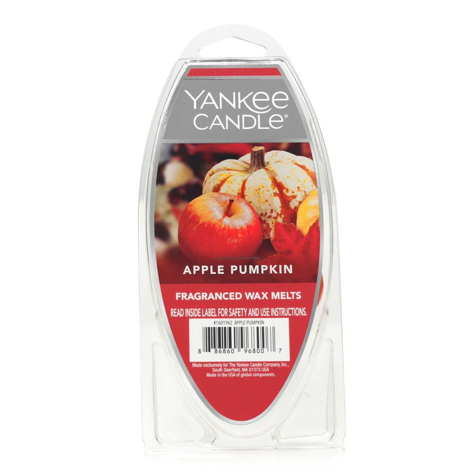 Yankee Candle Apple Pumpkin Fragranced Wax Melts Scented 2.6 Oz Wax