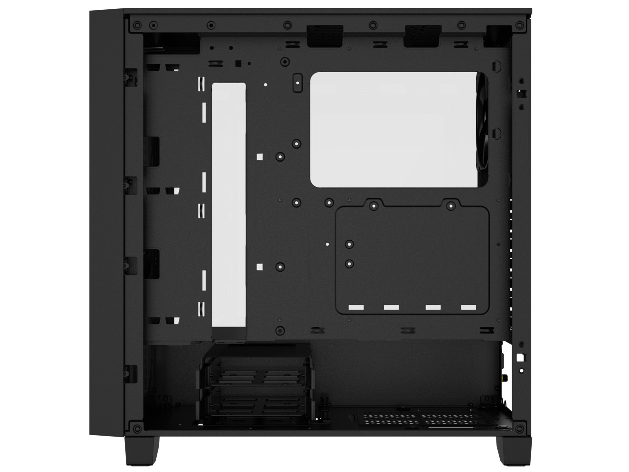 Корпус для компьютера CORSAIR 3000D AIRFLOW Mid-Tower - черный - 2 вентилятора ELITE