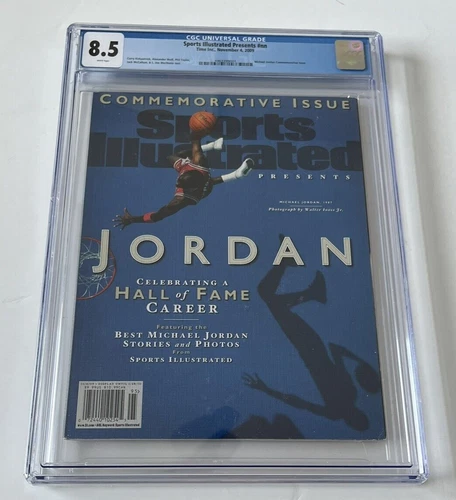 CGC 8.5 Newsstand  Sports Illustrated 2009 Michael Jordan Commemorative Issue