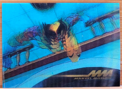 WOLVERINE  1996 MARVEL MOTION FLEER/SKYBOX CARD #18 - Picture 1 of 2