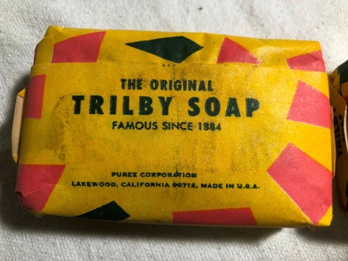 Vintage Original Trilby Hand Soap by the Purex Corporation -- 2 Bars - Picture 4 of 8